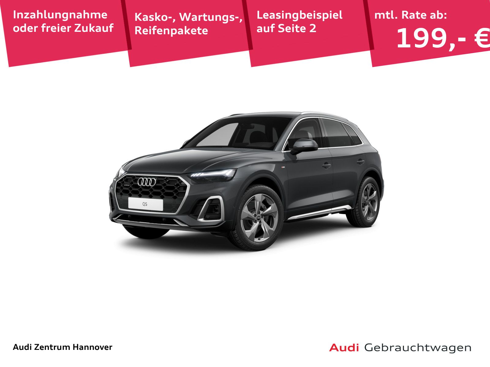 Audi Q5 S line 40 TDI quattro AHK KAMERA CARPLAY
