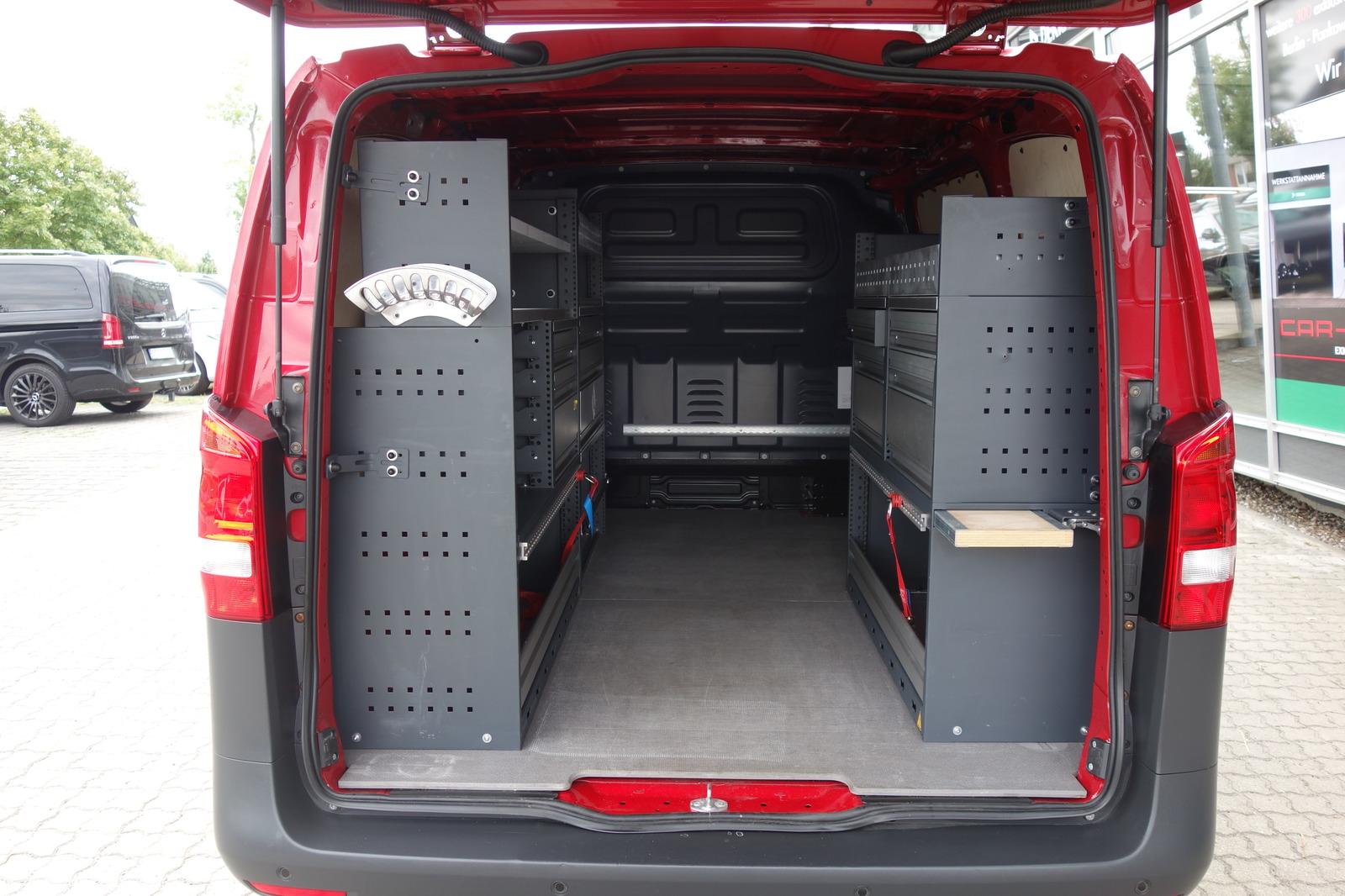 Mercedes-Benz Vito 110 CDI Kasten Kompakt WERKSTATT-REGALE/PDC, миниатюра 11