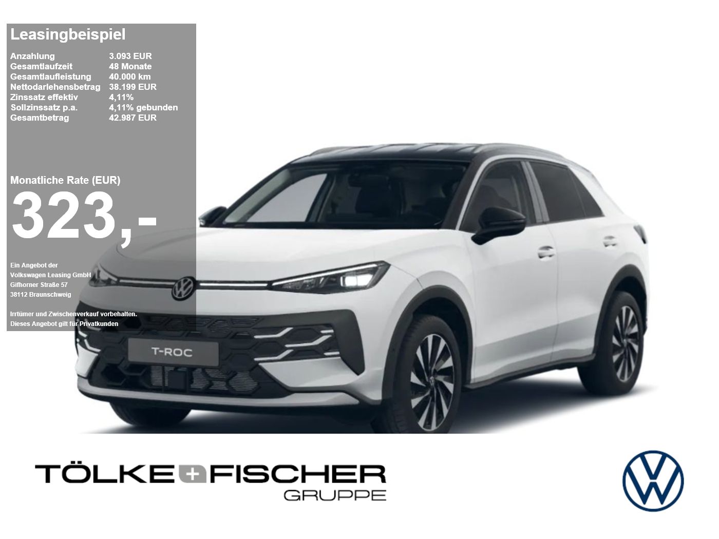 Volkswagen T-Roc 1.5 l eTSI DSG *SOFORT VERFÜGBAR* GJR AHK