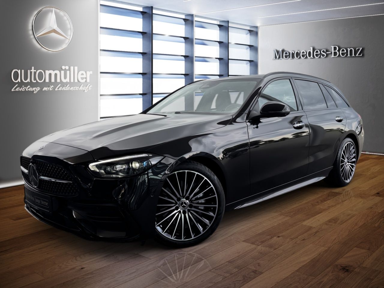 Fahrzeugabbildung Mercedes-Benz C 180 T-Modell AMG+NIGHT+STANDHEIZ+DIGITAL+360°+