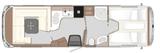 Concorde Cruiser 890 RLA Zeder/Highgloss*Rundsitzgruppe - Concorde Rundsitzgruppe