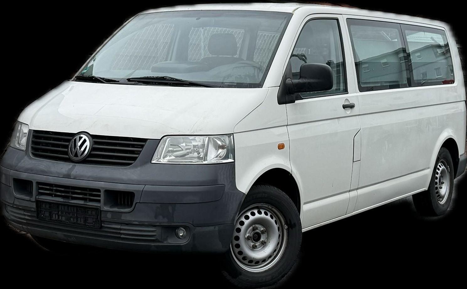 Volkswagen T5 Transporter Kasten-Kombi lang Klima Erdgas