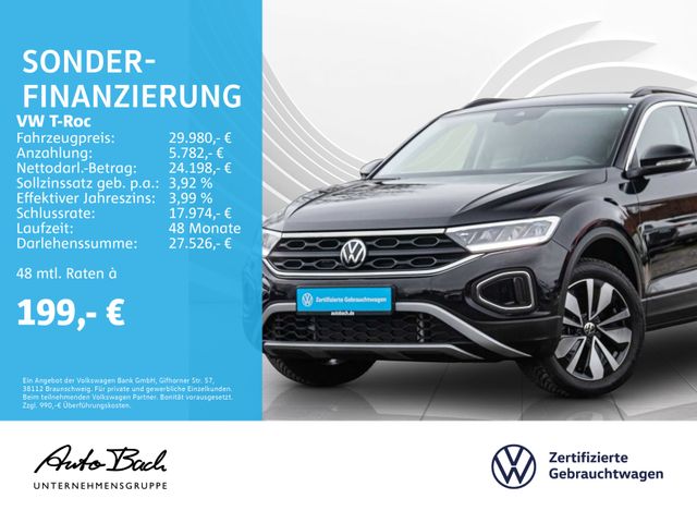 Volkswagen T-Roc MOVE 1.5 TSI OPF DSG Navi LED EPH Climatro