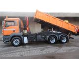 MAN TGA 26.480 6x4 Meiller Kipper, Kran PK12001 EH - MAN Tga 26 480