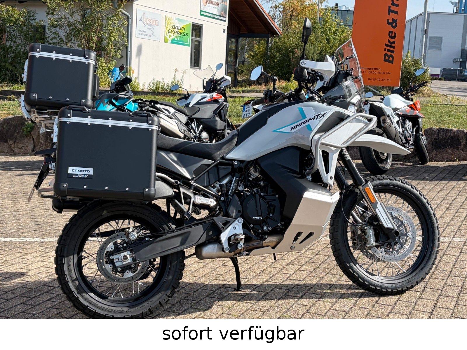 CFMOTO 1.000 MT-X inkl. Zubehör