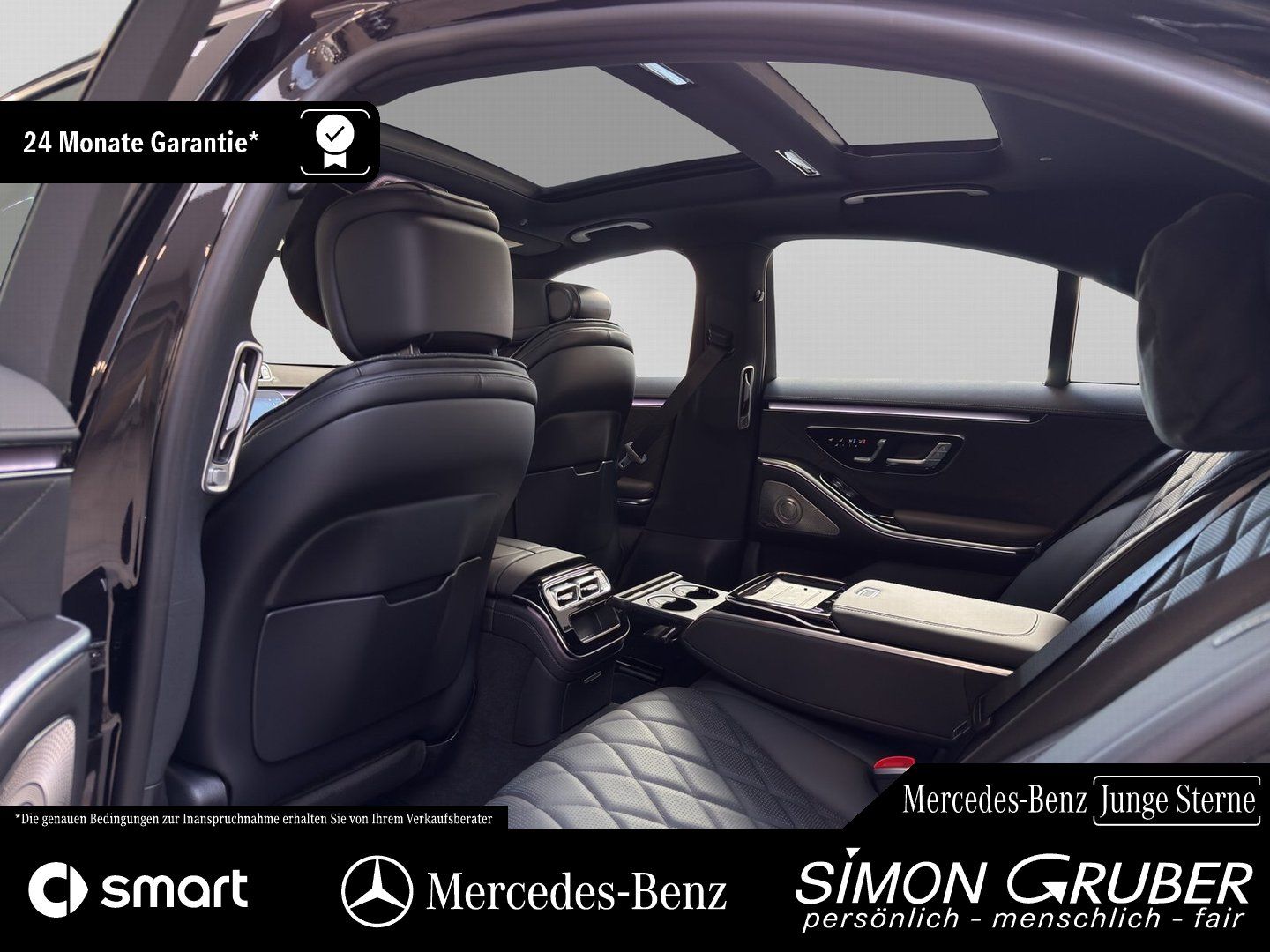 Fahrzeugabbildung Mercedes-Benz S 450 e AMG Chauffeure 4*Massage Guard 360 Burm