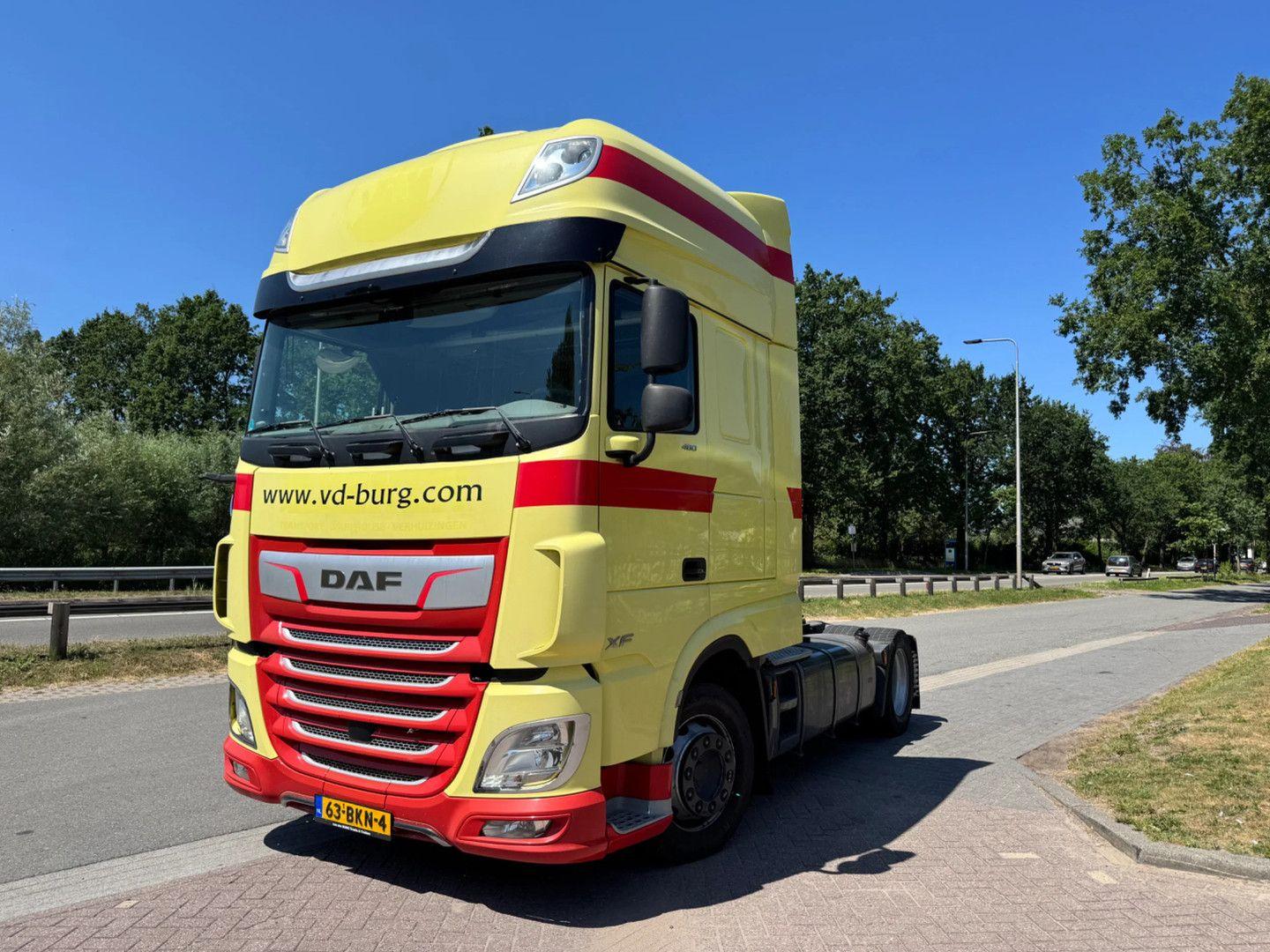 DAF XF 480 Superspace Nw tacho Standairco