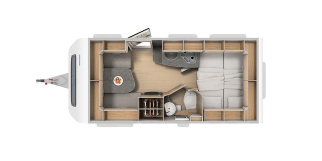 HYMER ERIBA HYMERCAR Feeling 425 SCHLAFDACH AUTARK