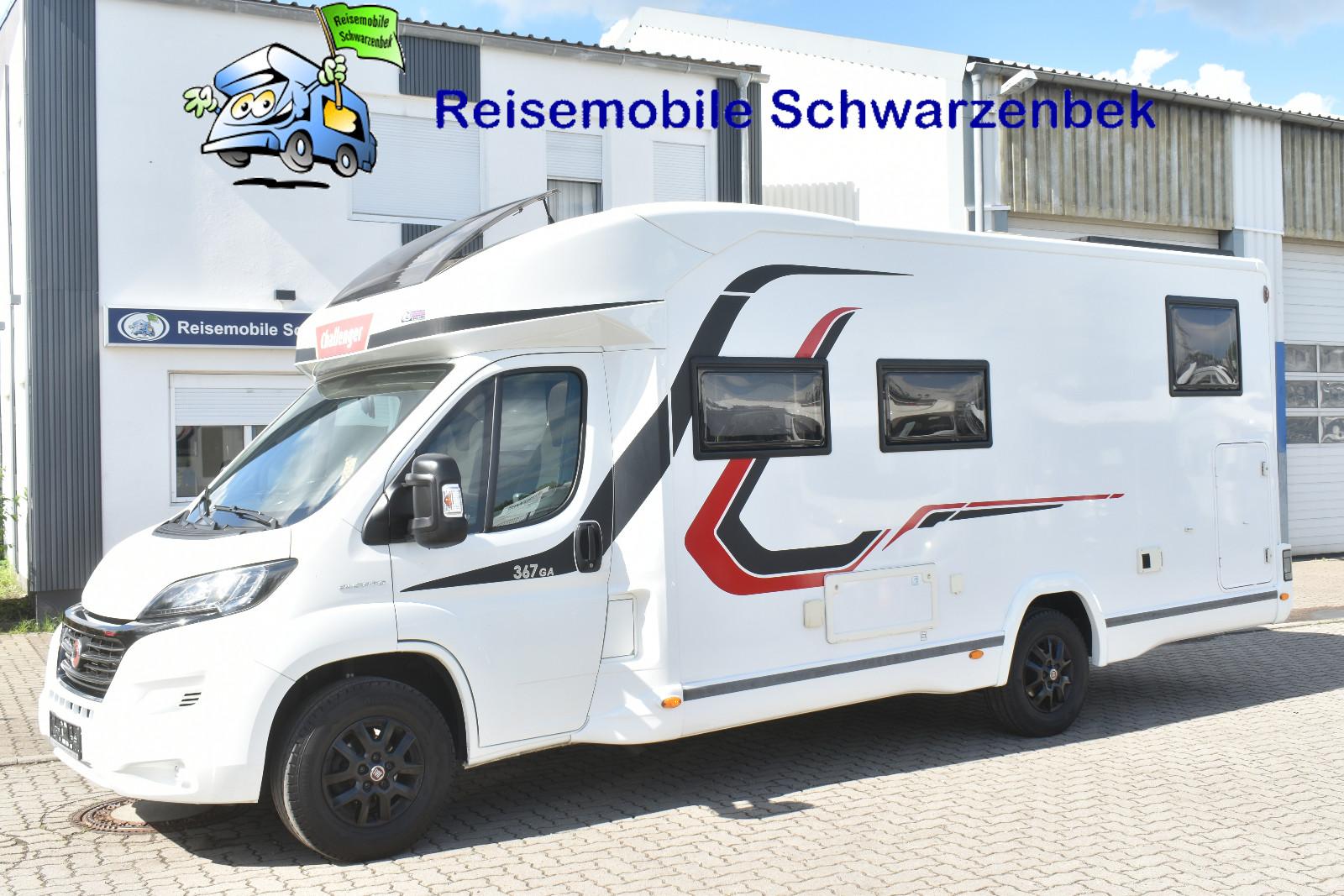 Challenger 367 GA PREMIUM AUTOMATIK+160PS 2SOLA SAT+TV LUFT