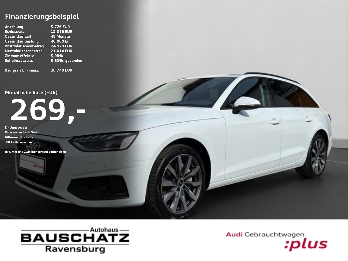 Audi A4 Avant 40 TDI *AHK*NAVI*KAMERA*MATRIX*SOUND* P