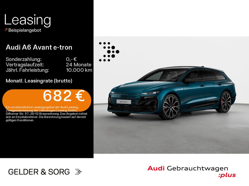 Audi A6 Avant e-tron quattro 619km/WLTP*Air*B&O*Pano*