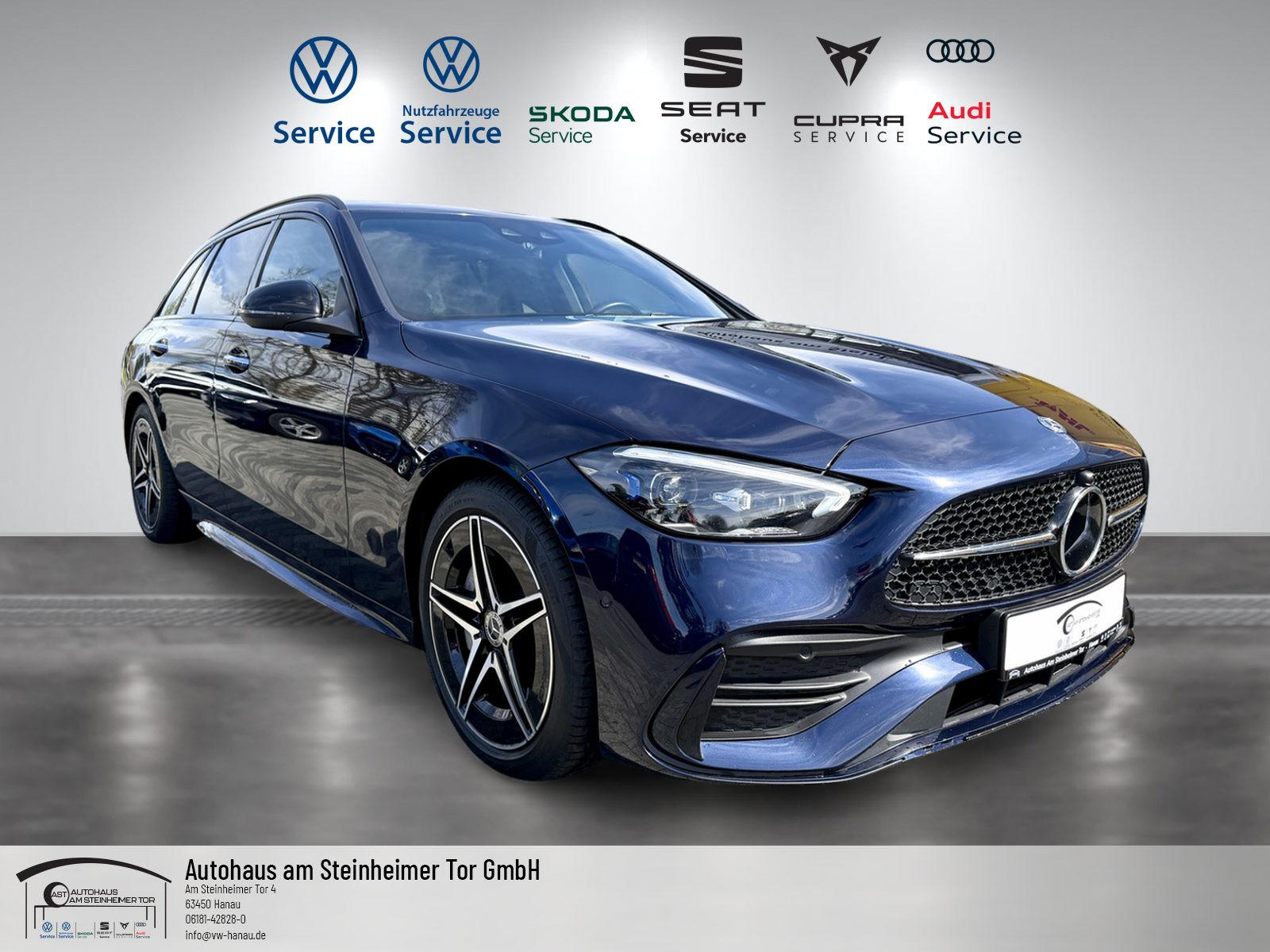 Mercedes-Benz C 220 AMG-LINE-SITZB-HUD-BURM-WIDE-AHK-KAME-1.HD