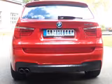 BMW X3 xDrive28i  M SPORT PAKET Head-Up Scheckheft  - BMW X3: Rot