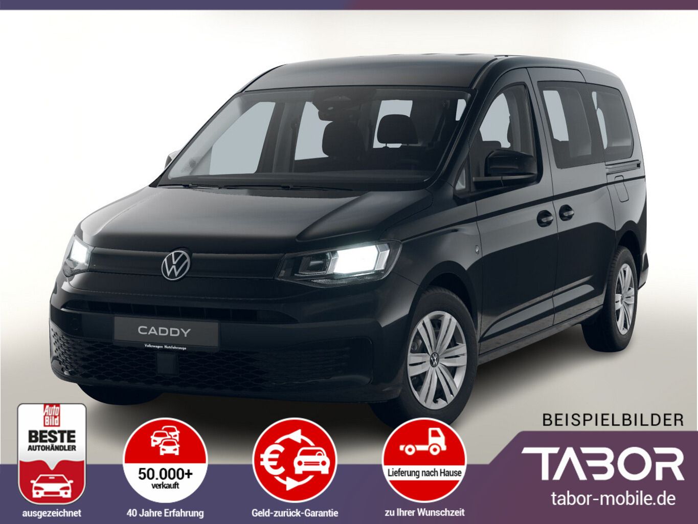 Volkswagen Caddy Maxi TDI 122 DSG SHZ SpurW 2ZClim Kam AppC