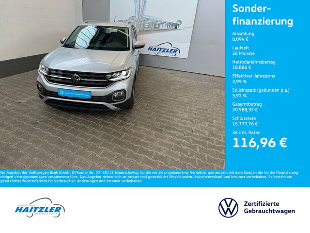 Volkswagen T-Cross Style 1,0 TSI DSG +AHK + LED + Navi +ACC