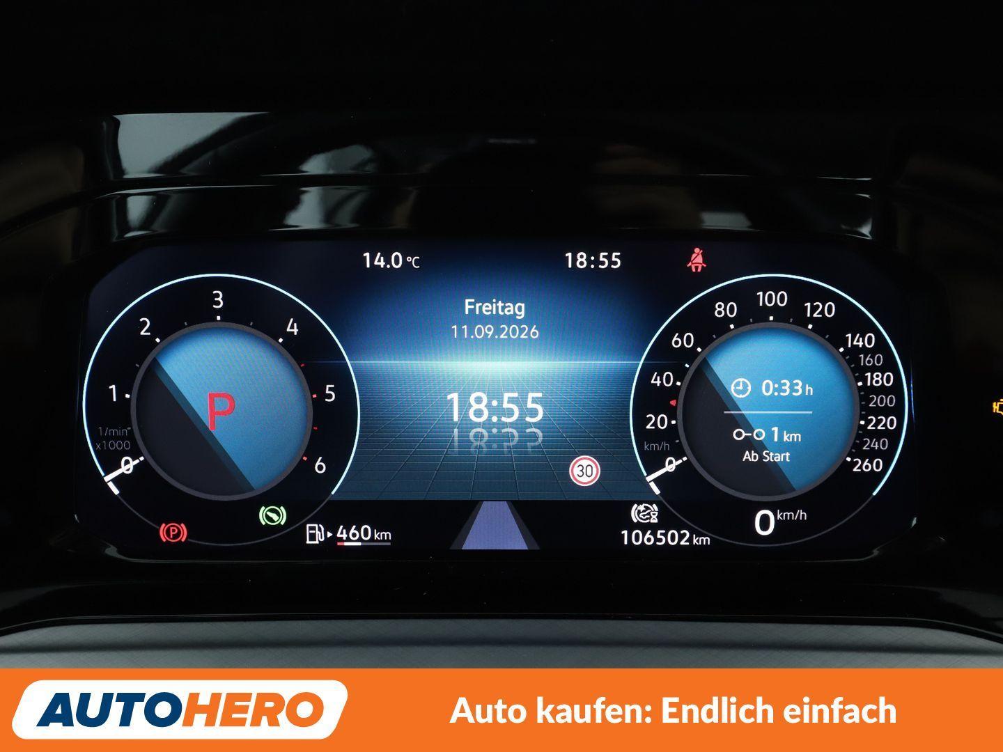 Volkswagen Golf VIII 2.0 TDI Life Aut.*NAVI*VC*LED*ACC*CAM*, миниатюра 18