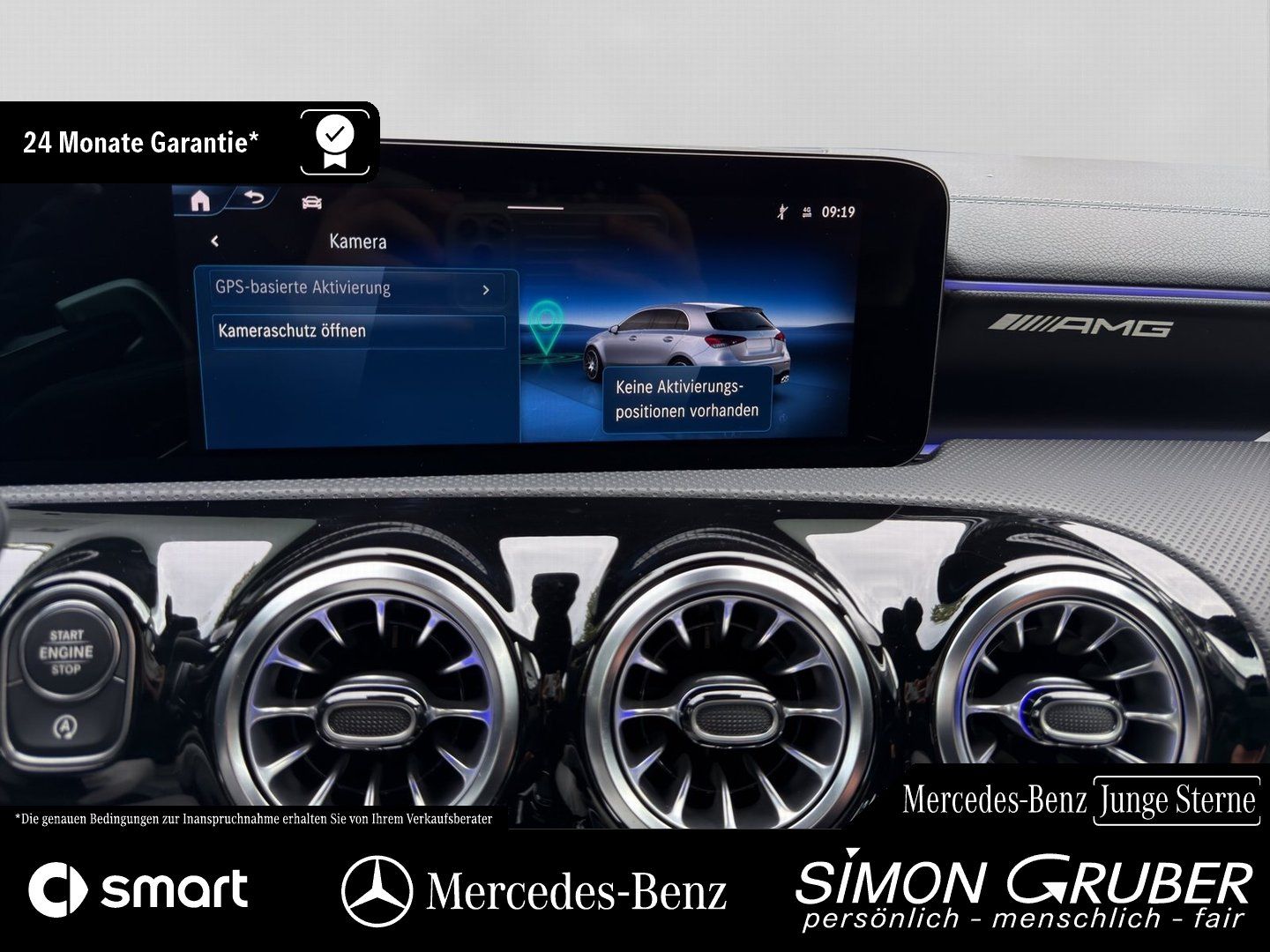 Fahrzeugabbildung Mercedes-Benz A 45 S Performance Sitze Driver Leder HUD Burm