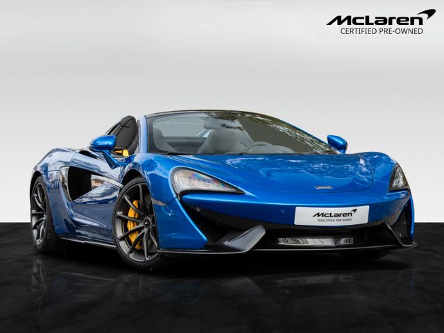 McLaren 570S Spider | Elite Vega Blue | Sport Exhaust