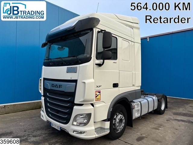 DAF XF 480 EURO 6, Retarder, PTO