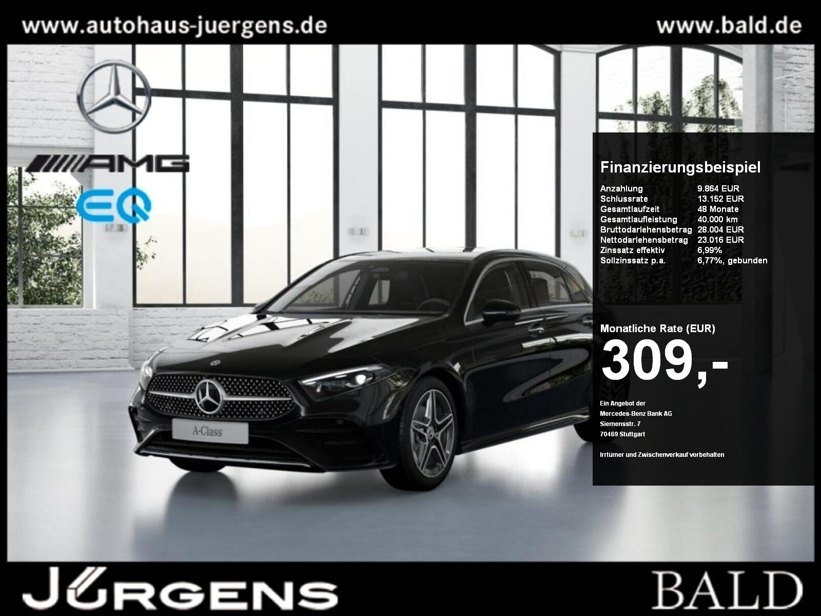 Mercedes-Benz A 200 AMG-Sport/Multibeam/Cam/Winter/SHZ/18'