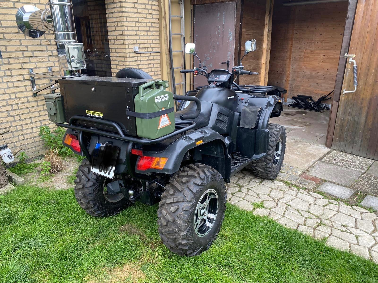 CFMOTO CF500 2012 — rear view