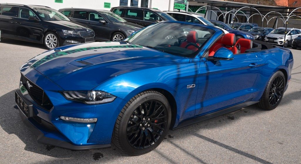 Ford Mustang Cabrio GT 5,0 V8 Aut. Leder/EXP:56.000,- imagem 2