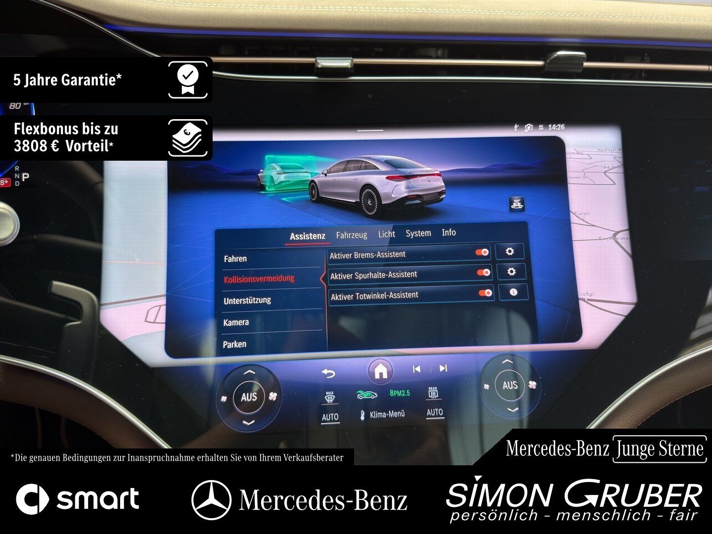 Fahrzeugabbildung Mercedes-Benz EQS 53 4M+ AMG Manufaktur Paket magno HUD Guard