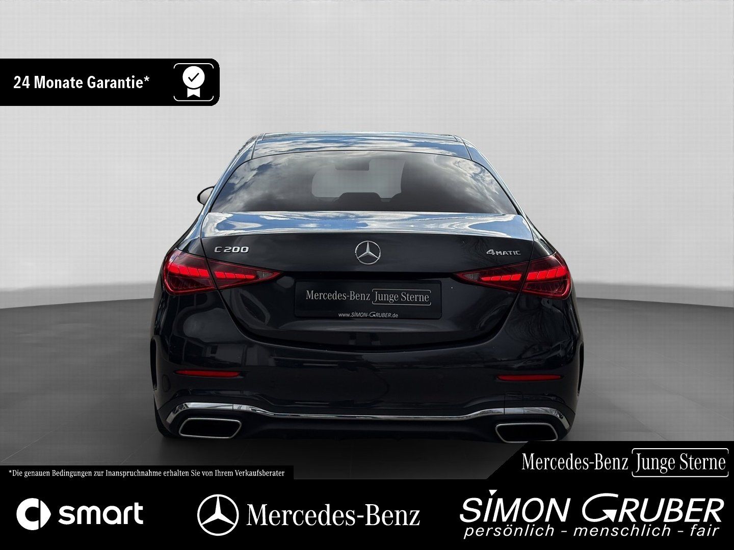 Fahrzeugabbildung Mercedes-Benz C 200 4MATIC AMG 19Zoll Pano Ambi Distr. 360 AHK