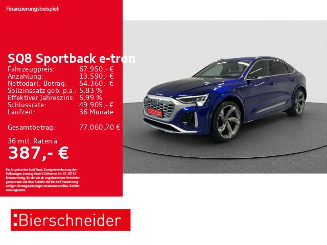 Audi SQ8 Sportback e-tron AHK PANO MATRIX HuD 360