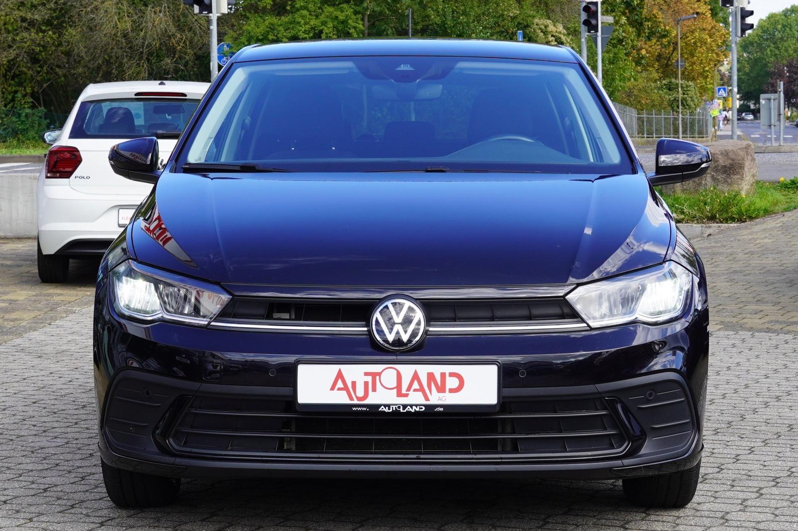Volkswagen Polo 1.0 Life Klimaaut. LED Totwinkel Kamera DAB, миниатюра 6