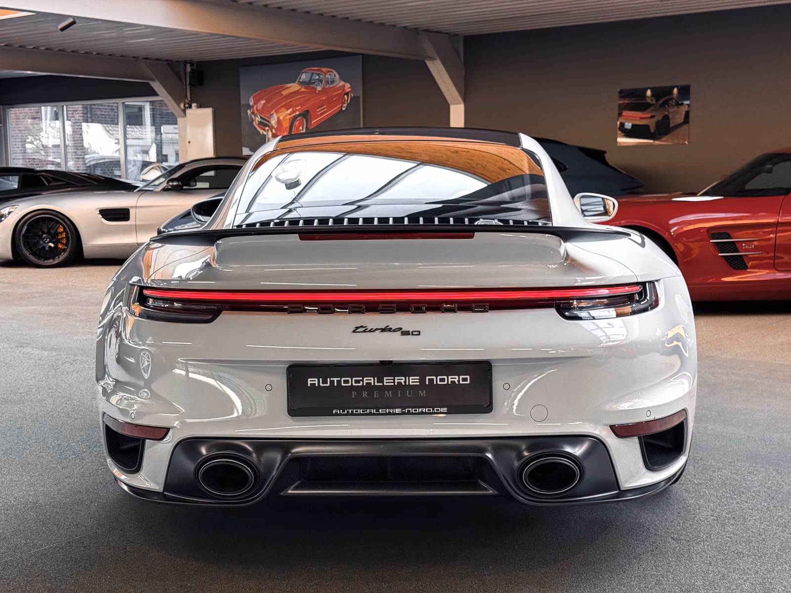 Porsche 911 Turbo S 50 Jahre Lift+Burmester+Pano+360°Kam