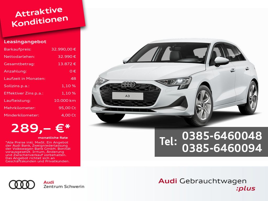 A3 Sportback 35 TFSI advanced S-tronic