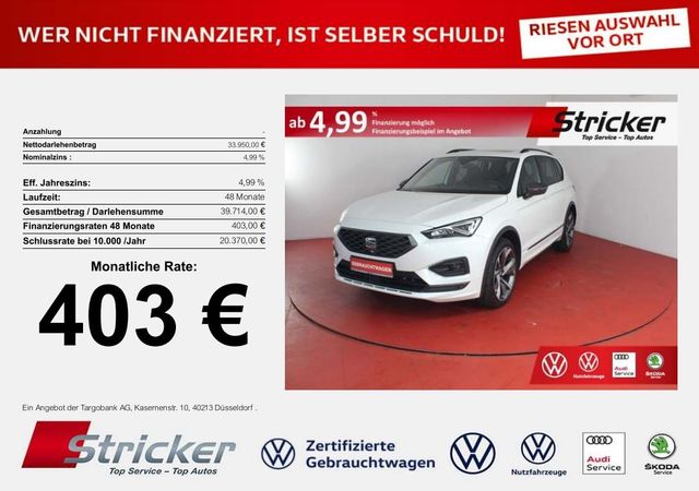 Seat Tarraco FR-Line 2.0TDI DSG 4M 403,-ohne Anzahlun