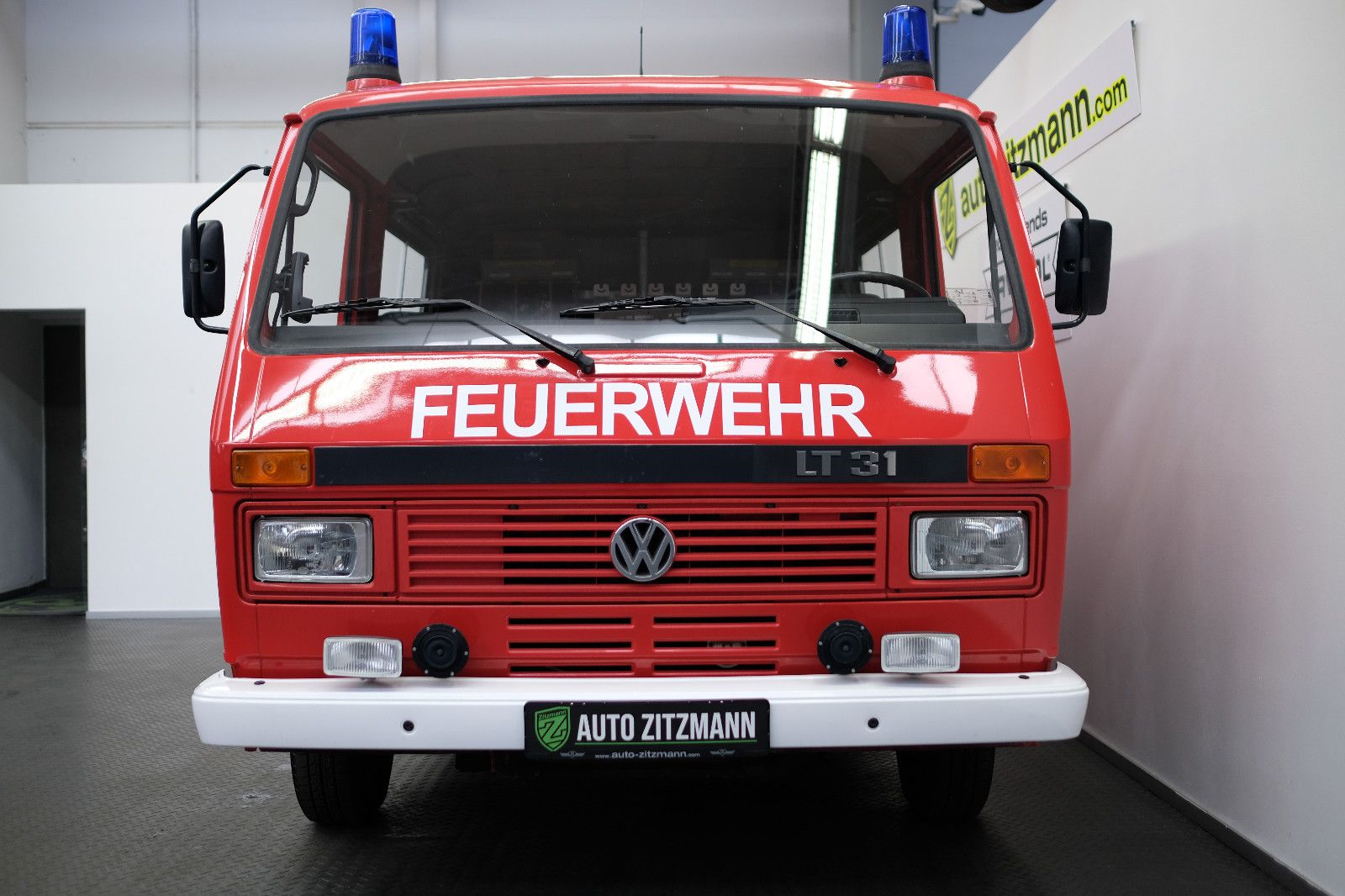 Fahrzeugabbildung Volkswagen LT31 FEUERWEHR 2x Schiebetür H-ZULASSUNG