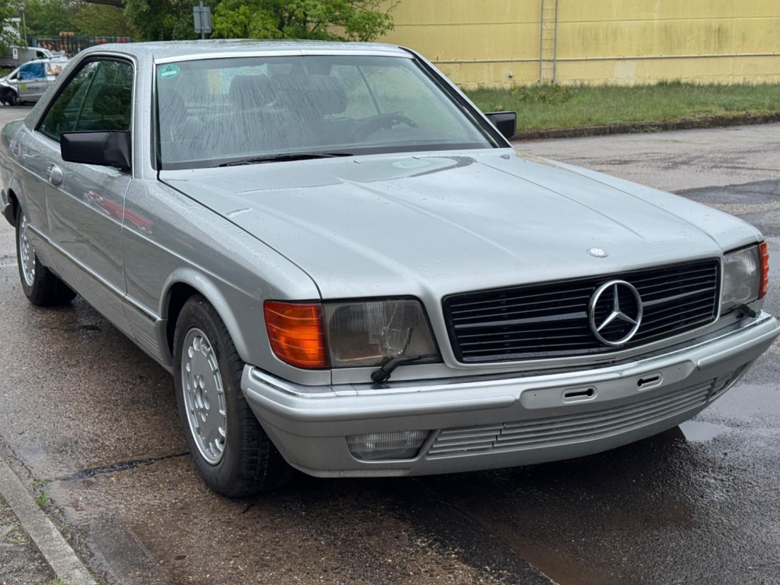 Mercedes-Benz 500SEC Reiserechner Klima Leder NEULACK