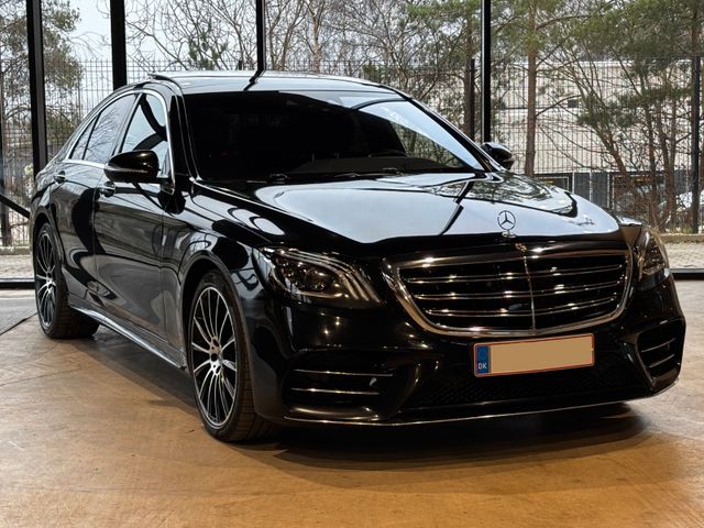 Mercedes-Benz S 400d 4M, AMG, NIGHT, PANO, BURME, 360, DISTRON