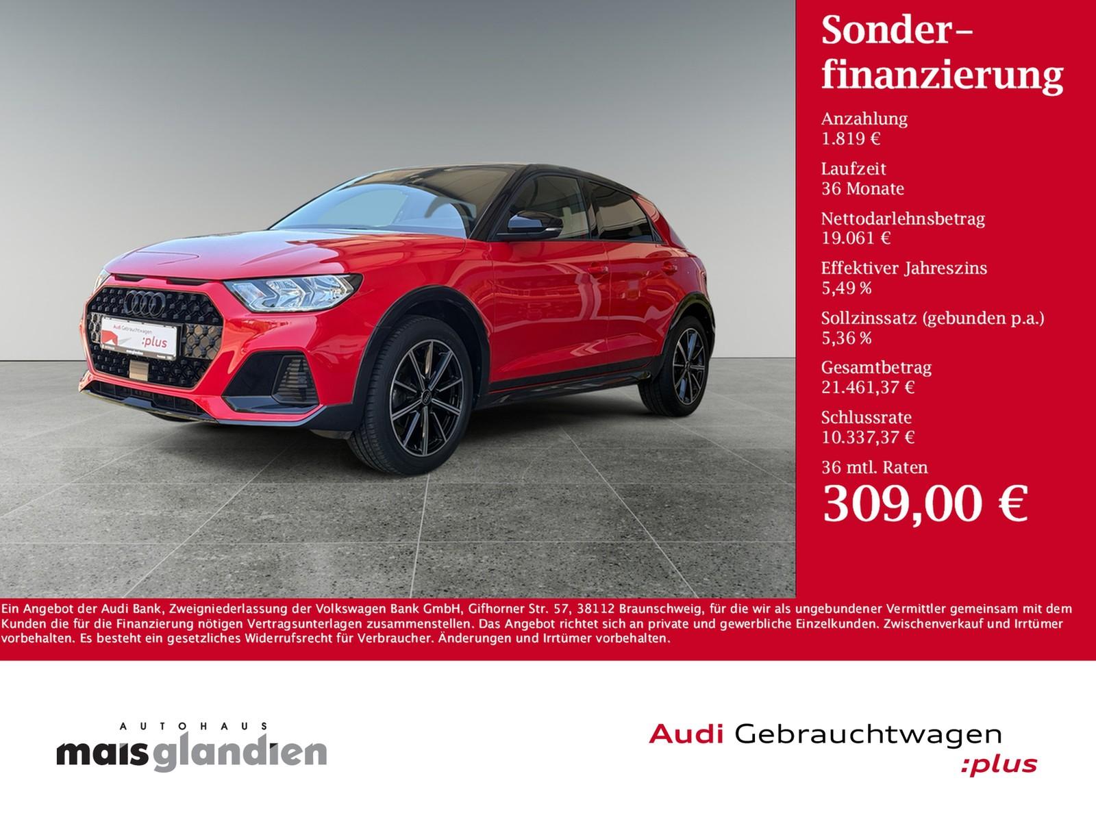 Audi A1 allstreet 30 TFSI S tronic Sportsitze Kamera