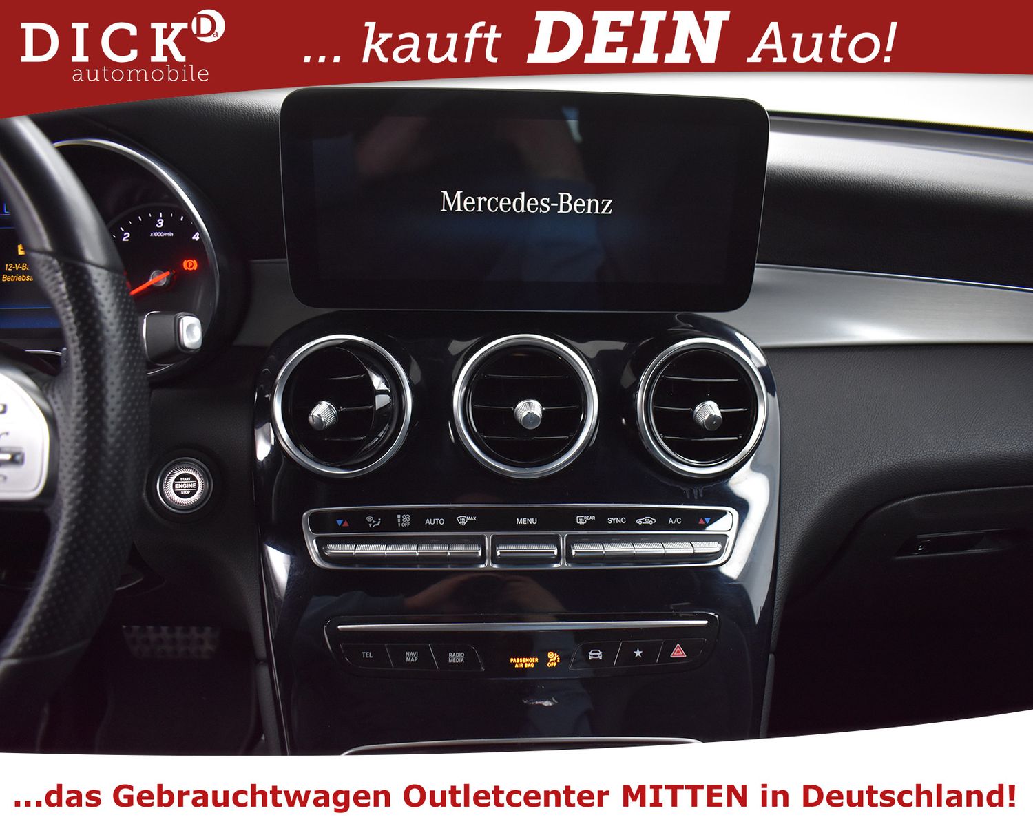 MERCEDES-BENZ GLC220d 4M 2X AMG Line NAVI+LED+KAM+KEY+SHZ+TEMP - Image 19