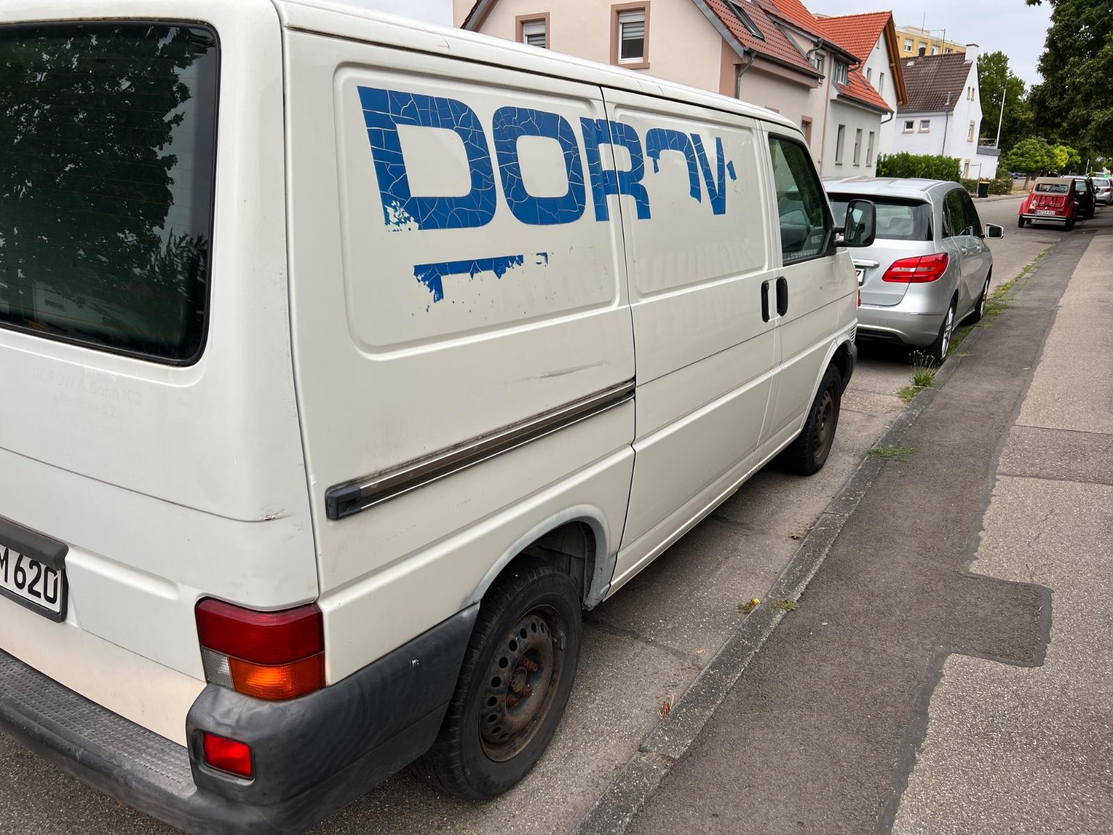 Volkswagen VW T4 Transporter LKW Kasten 2.5TDI TÜV NEU