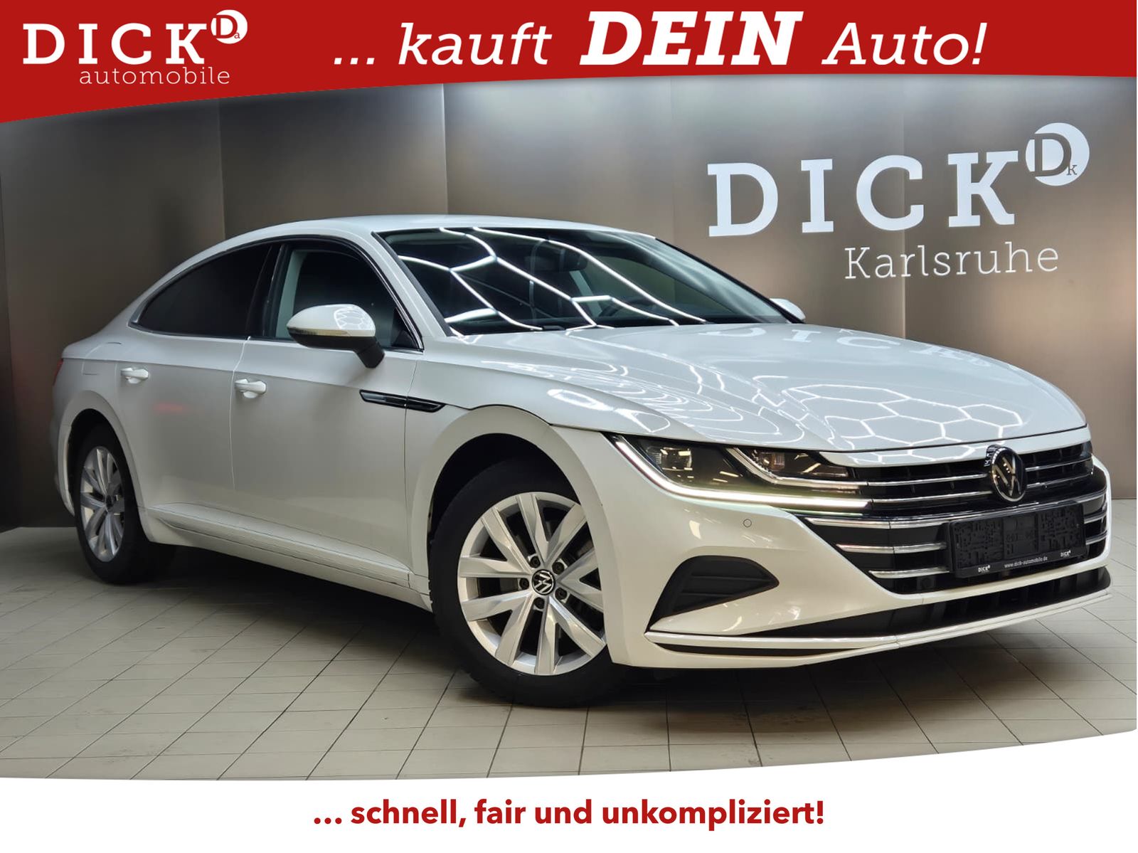 Fahrzeugabbildung Volkswagen Arteon 2.0 TDI DSG >VIRTU+NAVI+SHZ+LED+PDC+ACC+