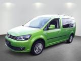 Volkswagen Caddy Maxi Cup TSI 7-Sitzer AHK GRA PDC SHZ Sthz - Volkswagen: Grün