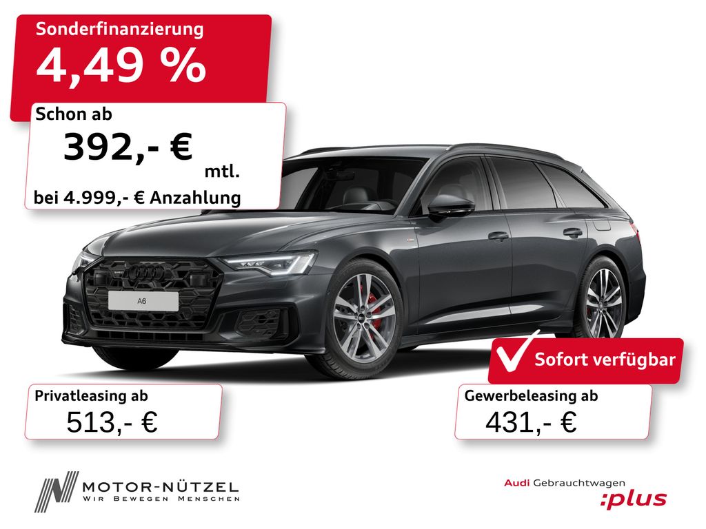 Abbildung Leasingangebot Audi A6 Avant 55 TFSI e QU S-LINE MATRIX+HuD+ACC+AHK