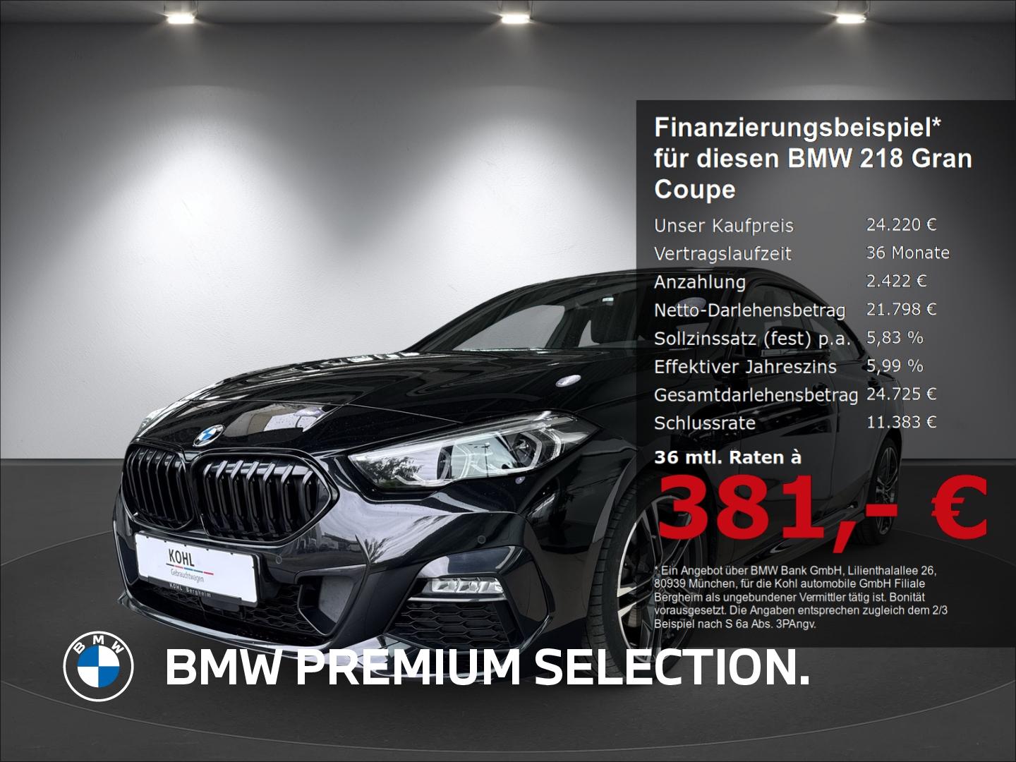 BMW 218 Gran Coupe i M Sport Comfort Paket Steptroni