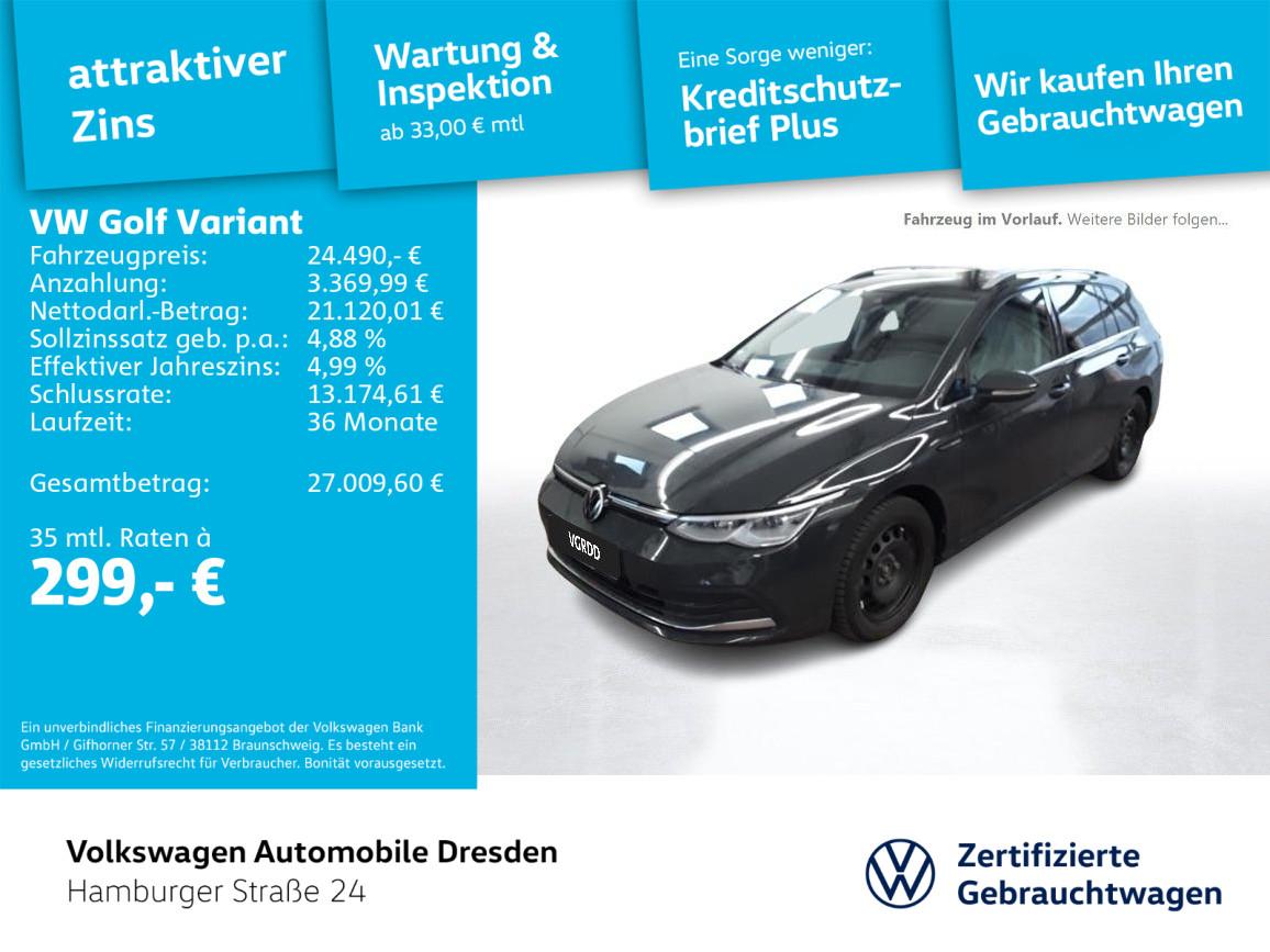 Volkswagen Golf VIII Variant Style 1.5 eTSI DSG AHZV TRAVEL