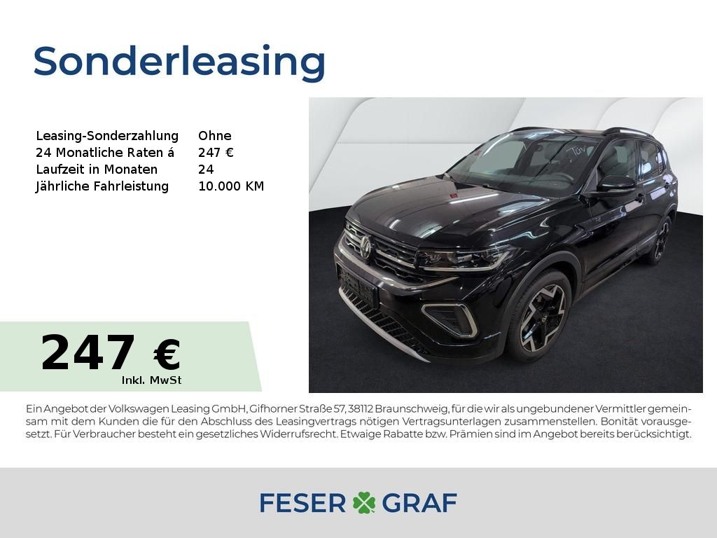 Volkswagen T-Cross 1.5 TSI R-Line DSG AHK Matrix Navi RüKa