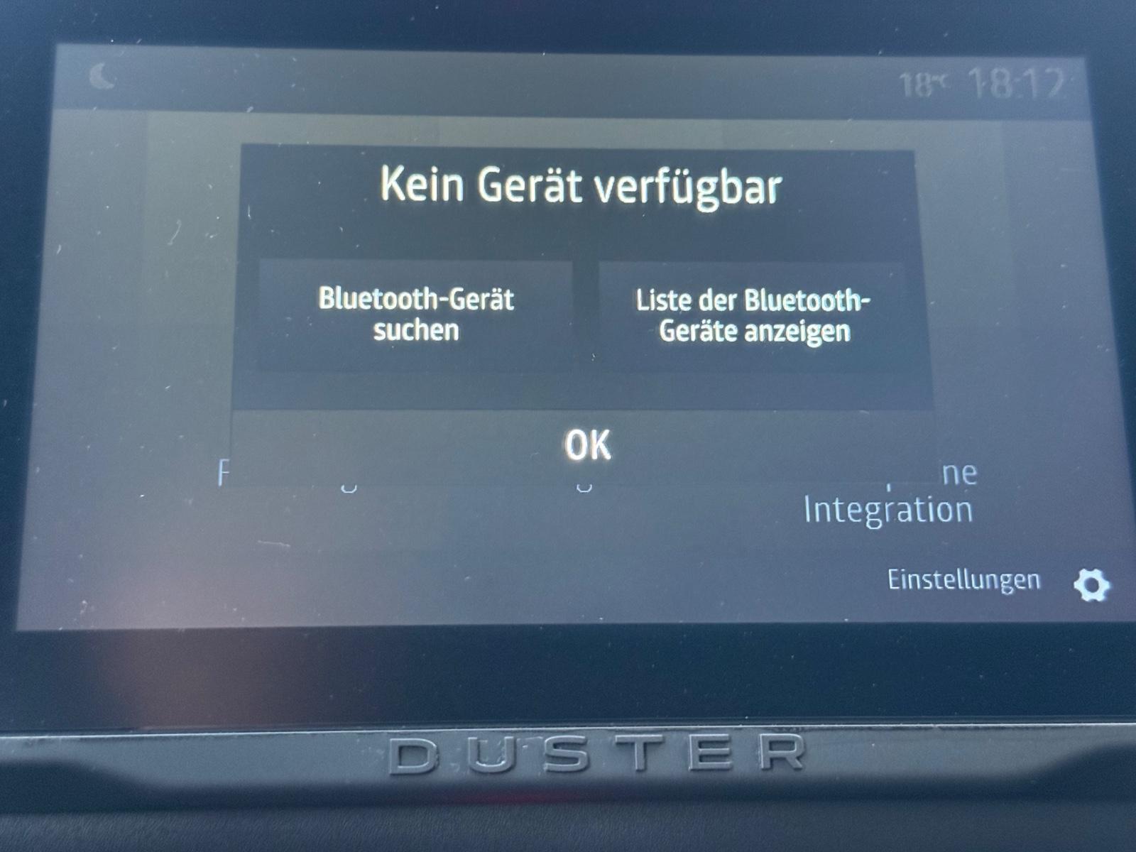 Dacia Duster II Journey  Standheizung Webasto 130 PS