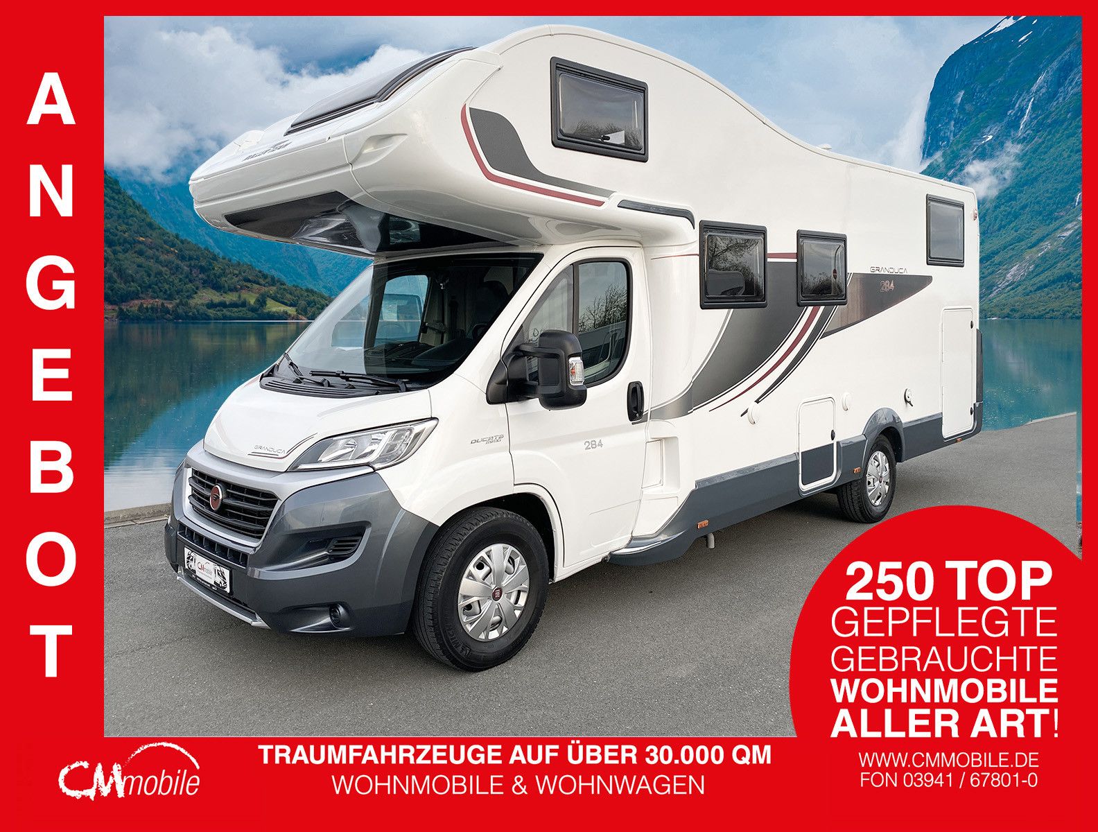 Roller Team
 Granduca 284 M - Einzelbetten - Garage -
