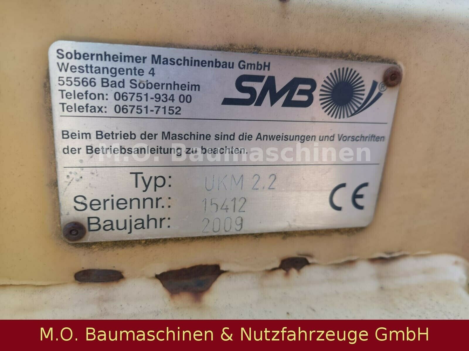 Fahrzeugabbildung Andere Sobernheimer SMB UKM 2.2 / Universalkehrmaschine
