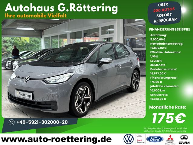 Volkswagen ID.3 Pro 107 kW+LED+PDC+NAVI+ISOFIX+GJR
