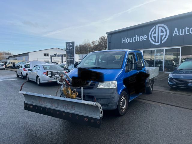 Volkswagen T5 Transporter Pritsche Doppelkabine Schnee